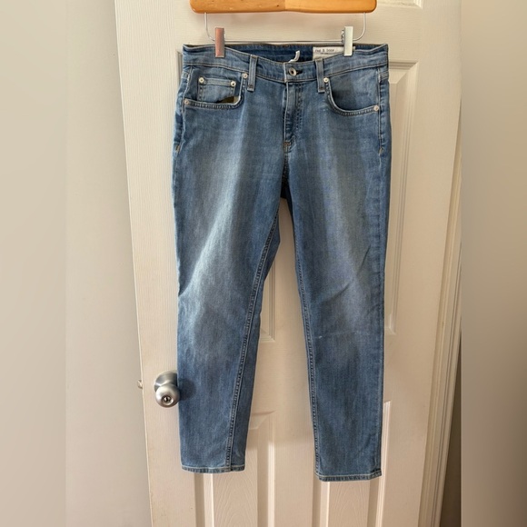 rag & bone Denim - Rag & Bone Dre low rise slim boyfriend jeans Hudson size 27